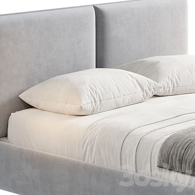 Felis bed Louis 3DS Max Model - thumbnail 4