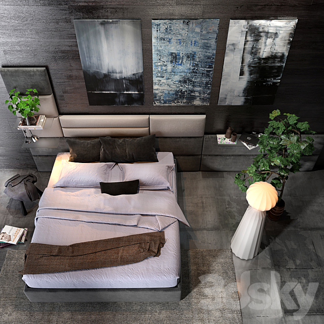 Felis Sommy bed 3DSMax File - thumbnail 2