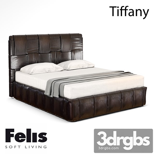 Felis Tiffany Bed 3dsmax Download - thumbnail 1