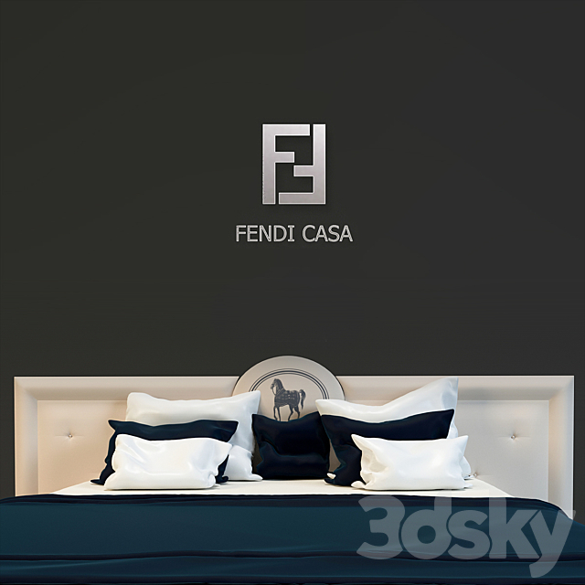 FENDI CASA 3DSMax File - thumbnail 2