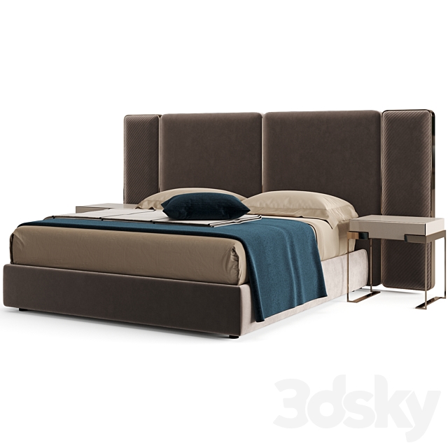 Fendi Casa Kelly Bed 3DSMax File - thumbnail 2