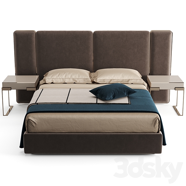 Fendi Casa Kelly Bed 3DSMax File - thumbnail 3