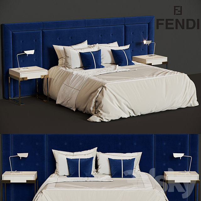 Fendi Casa Pincio 3ds Max - thumbnail 1