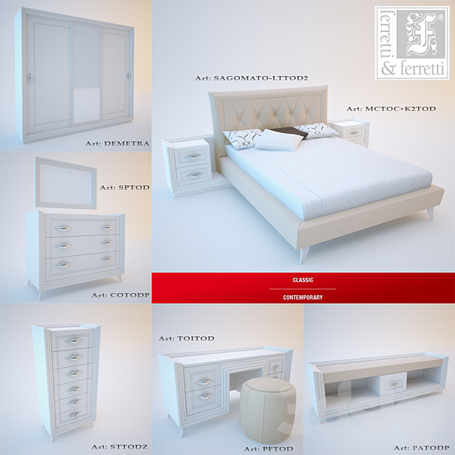 FERRETTI & FERRETTI 3DS Max Model - thumbnail 1