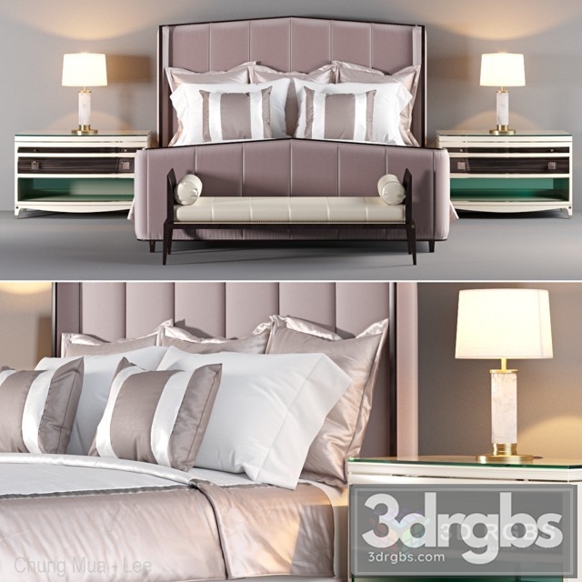 Ferris Rafauli Bed 2 3dsmax Download - thumbnail 1