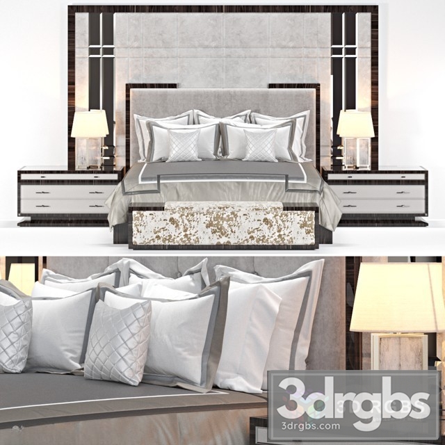 Ferris Rafauli Bed 3dsmax Download - thumbnail 1