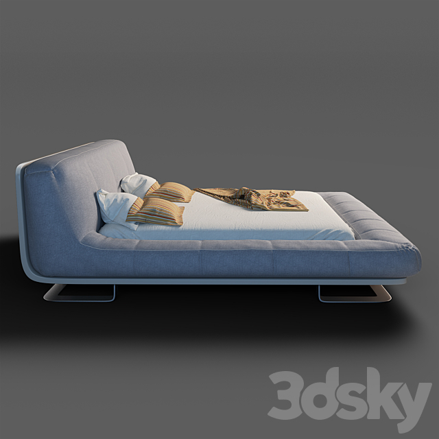 FFD bed 3DSMax File - thumbnail 3