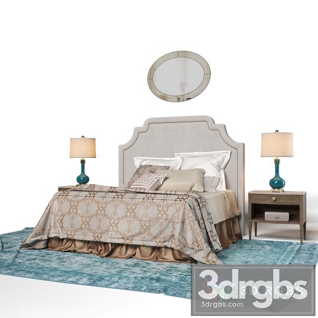 Flai Maison Bed 3dsmax Download - thumbnail 1