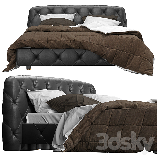 Flair bed 3DSMax File - thumbnail 2