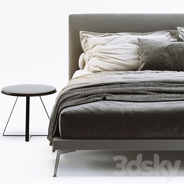 Flexform Feel Good Bed 3DSMax File - thumbnail 3