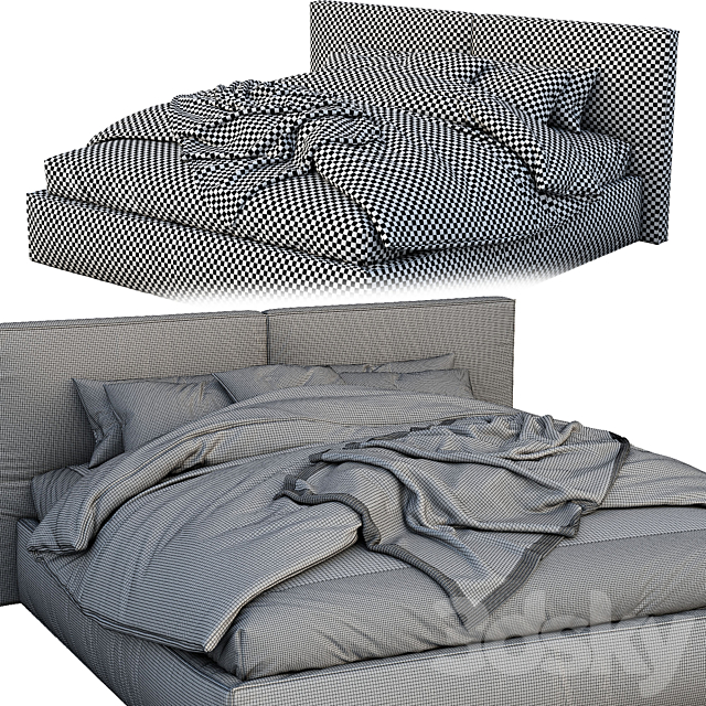 Flexteam bed miller 3DS Max Model - thumbnail 3