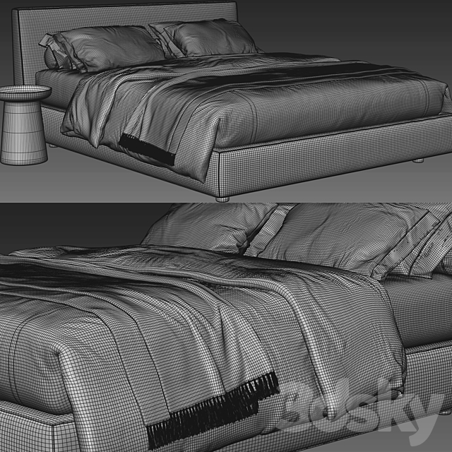 Flexteam ray bed 3DSMax File - thumbnail 4