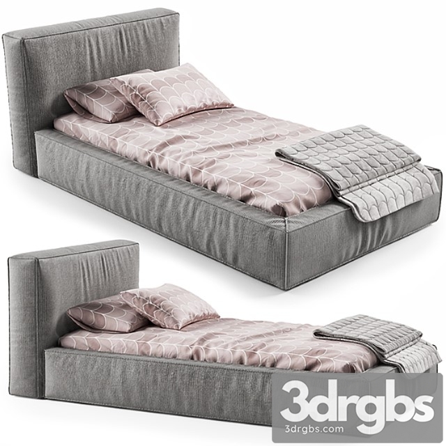 Flexteam single bed 2 3dsmax Download - thumbnail 1