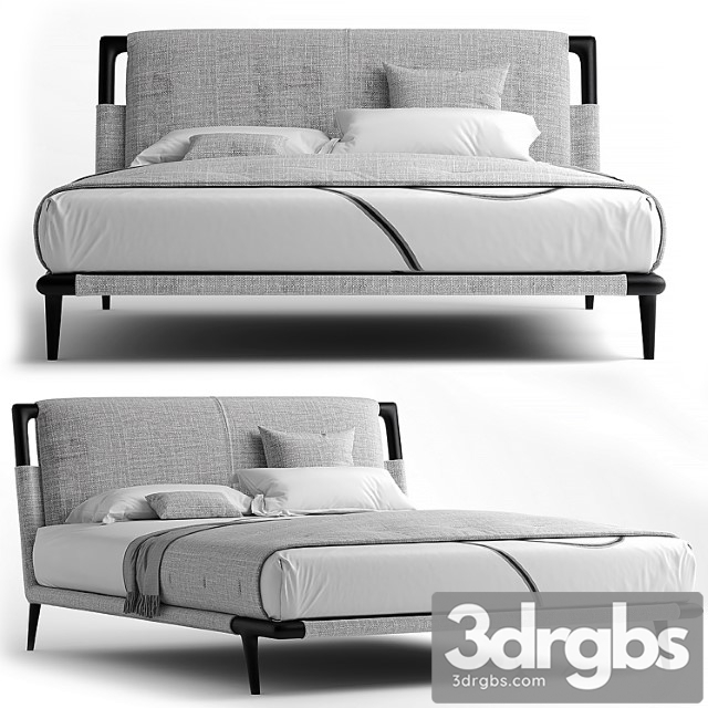 Flou Gaudi Bed 2 3dsmax Download - thumbnail 1