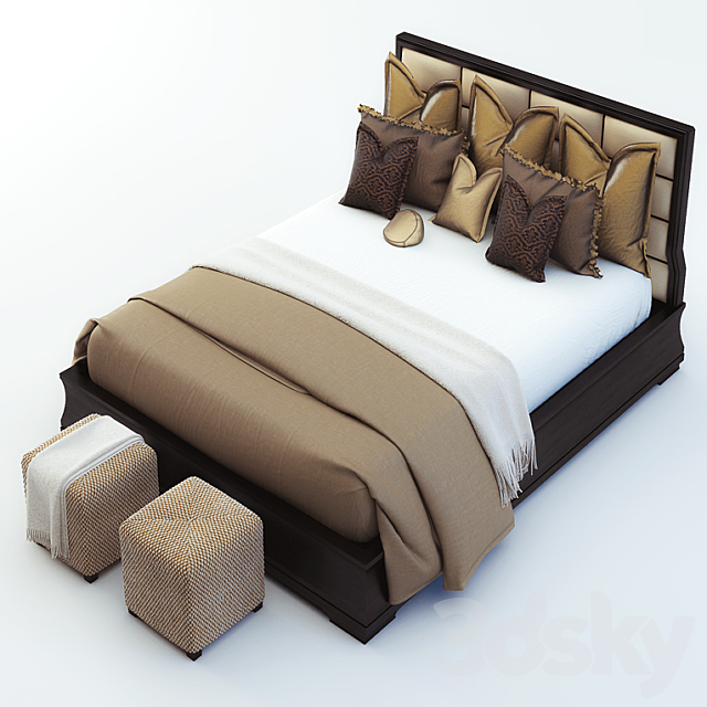 Floyd Mayweather Jr. bed 3DSMax File - thumbnail 2