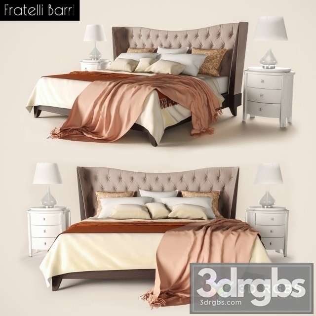 Fratelli Barri Mestre Bed 3dsmax Download - thumbnail 1