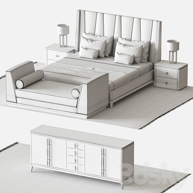 Frato nantes bed 3DSMax File - thumbnail 3