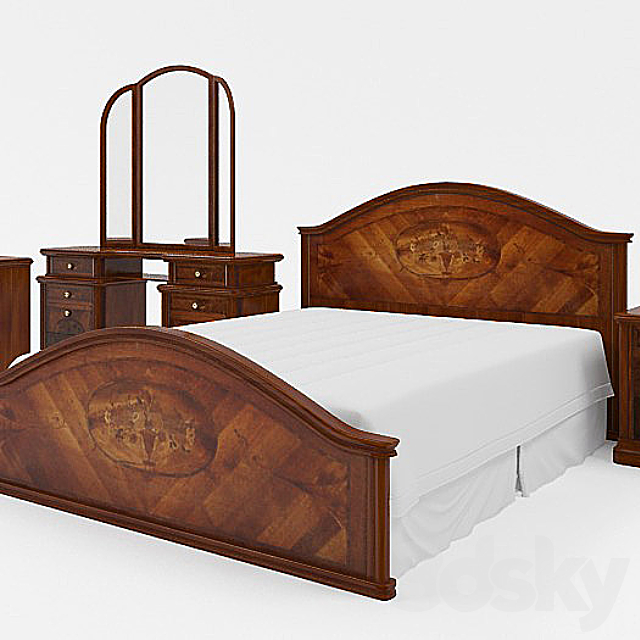 furniture for bedrooms 3DSMax File - thumbnail 1