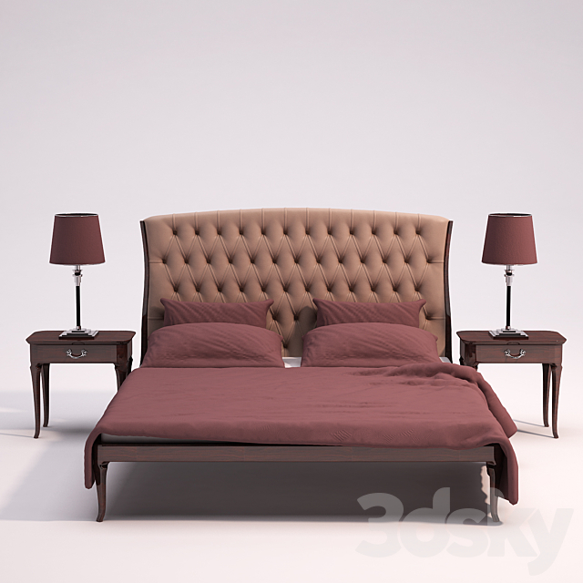 Galimberti Nino _ lolo bed 3DSMax File - thumbnail 1