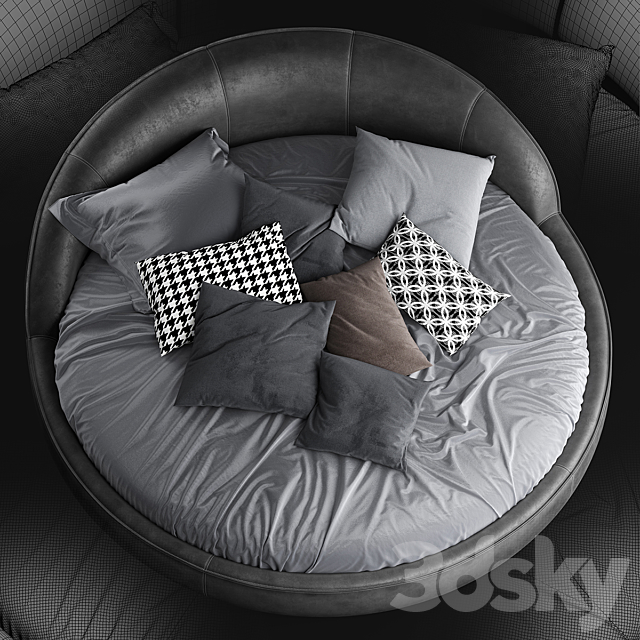 Gamma jazz bed 3DSMax File - thumbnail 3