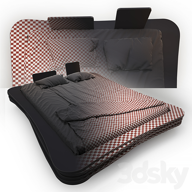 Gie el bed 3DSMax File - thumbnail 4