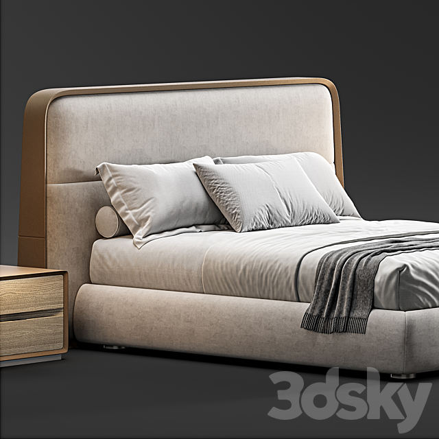 Giorgetti frame bed _ 59201 3DSMax File - thumbnail 2