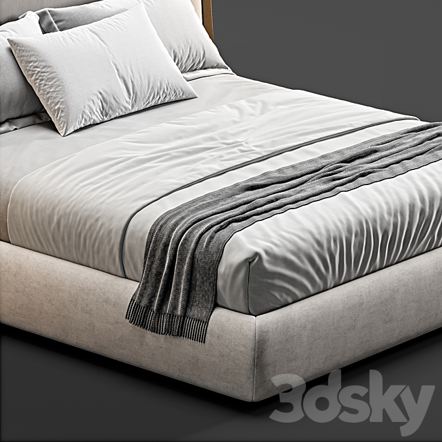 Giorgetti frame bed _ 59201 3DSMax File - thumbnail 3