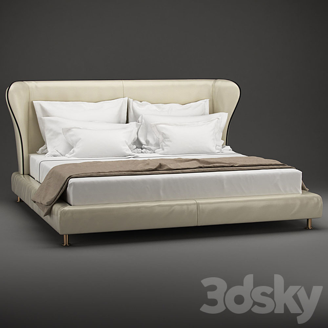 Giorgetti Rea Bed 3DSMax File - thumbnail 1