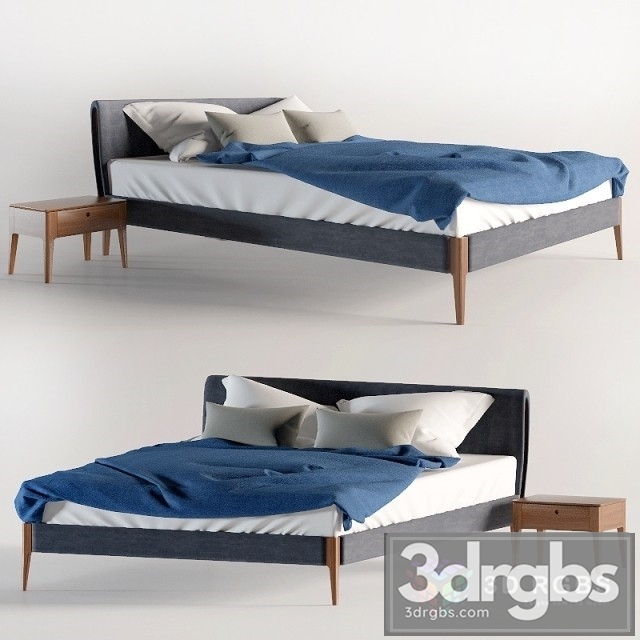 Gruene Erde Bed 3dsmax Download - thumbnail 1