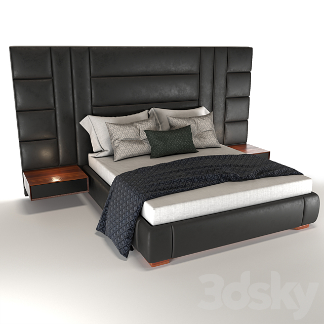 Gual design Amazon bed 3DSMax File - thumbnail 1