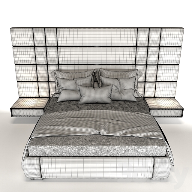 Gual design Amazon bed 3DSMax File - thumbnail 4