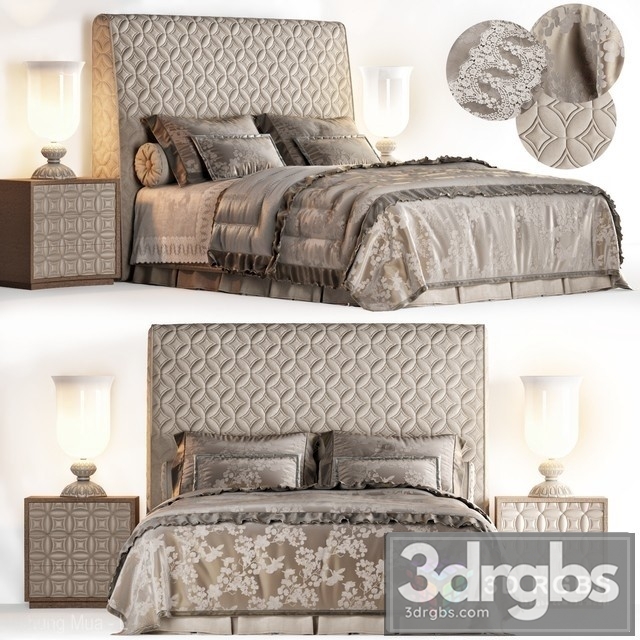 Halley Taylor Bed 3dsmax Download - thumbnail 1