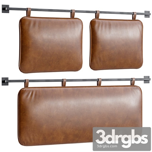 Hanging Pillow Headboard Set 1 3dsmax Download - thumbnail 1