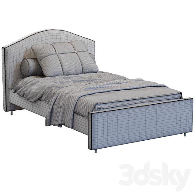 Hauga Bed By Ikea 3DSMax File - thumbnail 3