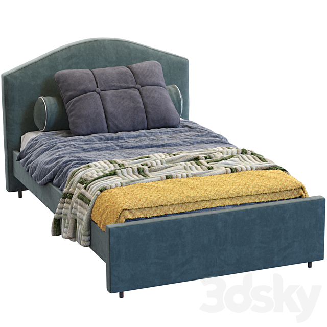 Hauga Bed By Ikea 3DSMax File - thumbnail 4