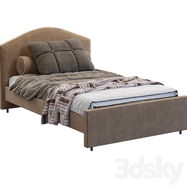 Hauga Bed By Ikea 3DSMax File - thumbnail 5