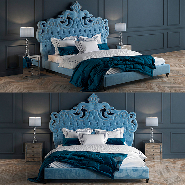 HAUTE HOUSE JULIA BED 3DSMax File - thumbnail 1