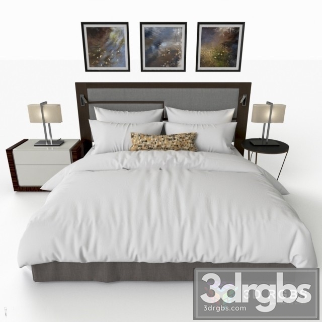 Hetel Bedding 3dsmax Download - thumbnail 1