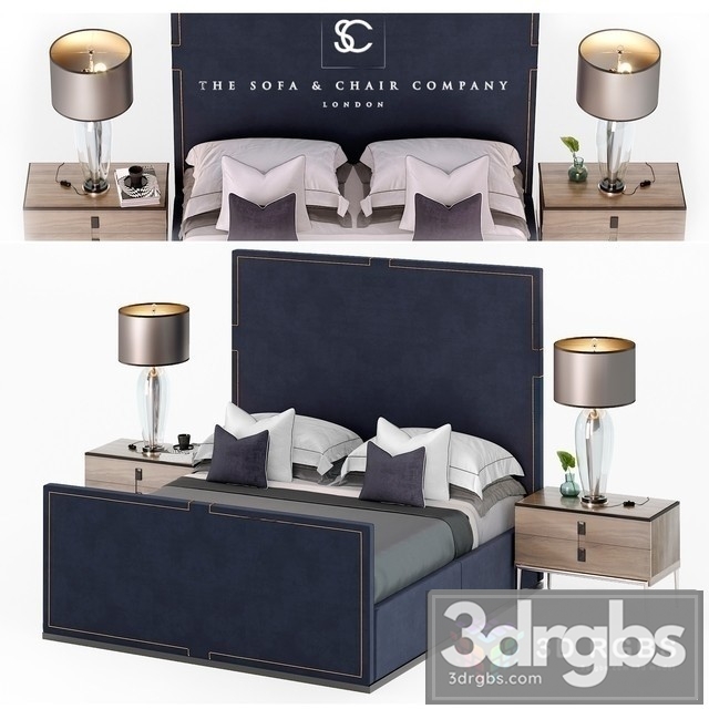 Holland Bed 3dsmax Download - thumbnail 1