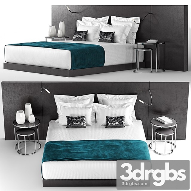 Hotel Bedding 3dsmax Download - thumbnail 1