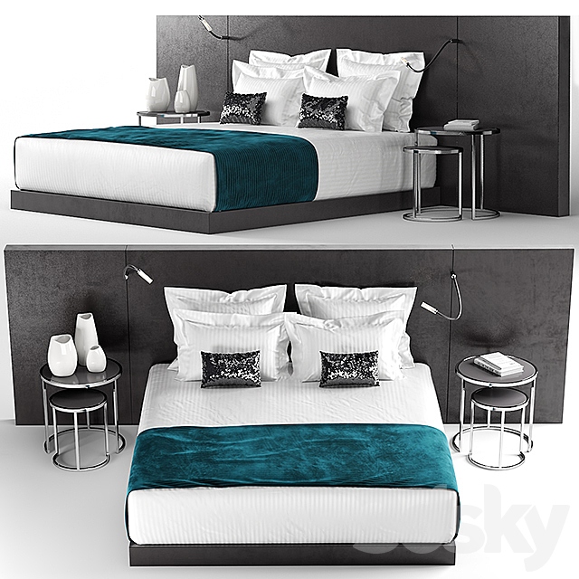 HOTEL BEDDING 3DSMax File - thumbnail 1