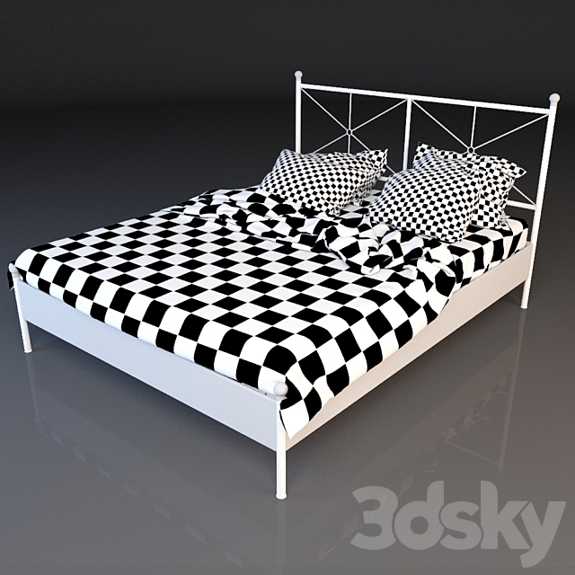 IKEA bed mus 3DSMax File - thumbnail 2