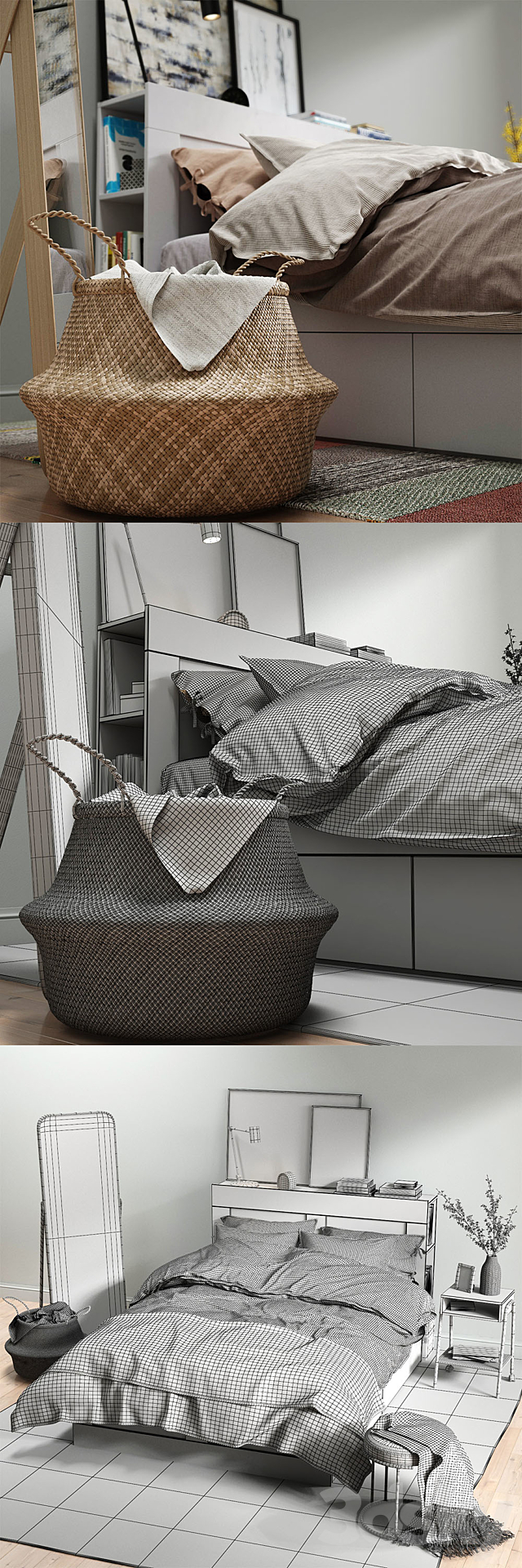 IKEA BRIMNES 3DSMax File - thumbnail 3