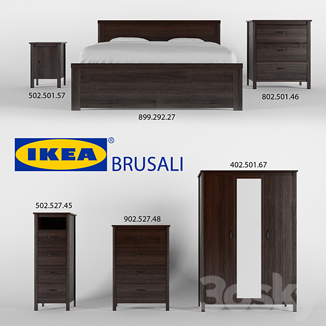 IKEA Brusali 3DSMax File - thumbnail 1