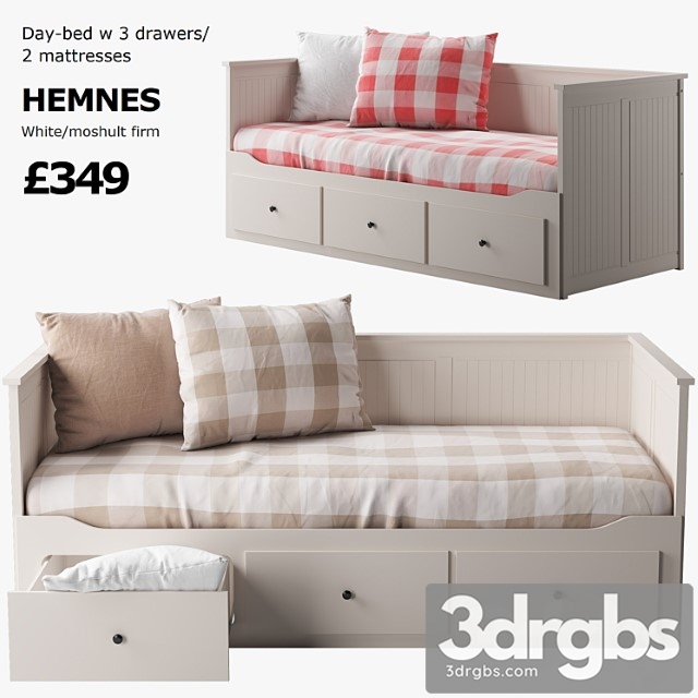 Ikea Hemnes 1 3dsmax Download - thumbnail 1