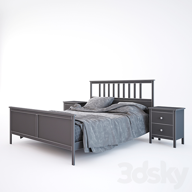 IKEA HEMNES 3ds Max - thumbnail 2