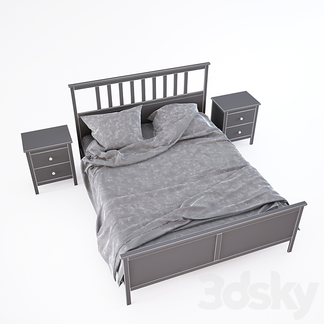 IKEA HEMNES 3ds Max - thumbnail 3