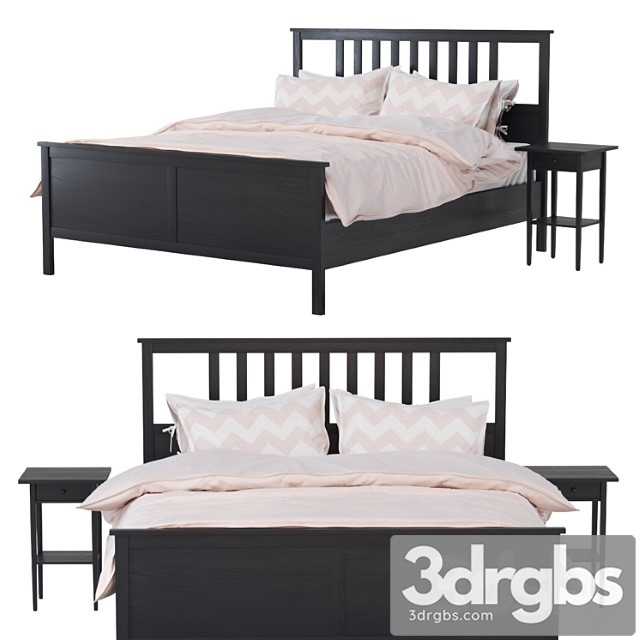 Ikea Hemnes Bed 11 3dsmax Download - thumbnail 1