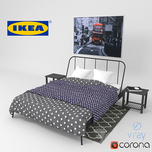 Ikea Kopardal 3DSMax File - thumbnail 1