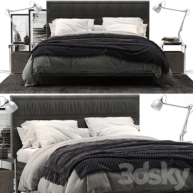 Ikea oppland bed 3DSMax File - thumbnail 2